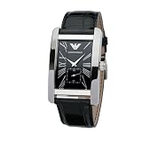 Emporio Armani Mens Black-Strap Watch by Emporio Armani