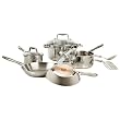 T-Fal 10- pc. Copper Bottom Stainless Steel Cook Set