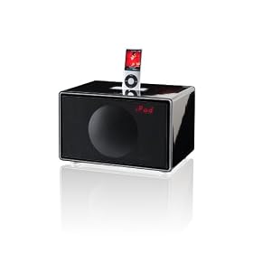 GenevaSound S HiFi Docking Station with FM and Alarm for iPod iPhone (Black) by GenevaSound S