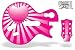 Guitar Hero 3 Faceplate Skin for Nintendo Wii - Pink Hearts