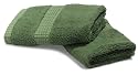 Pinzon Bamboo Cotton 2-Pack Washcloths, Palm