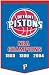 Detroit Pistons 24x36 Wool Dynasty Banner