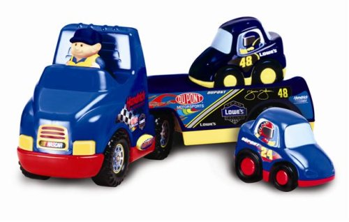 Buy Now at Amazon.com: Shelcore NASCAR Chunky Racing Rig Jeff Gordon
