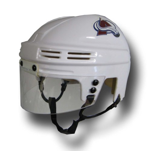 NHL Colorado Avalanche Official Licensed Mini Player Helmets (White)