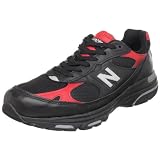 New Balance Men's MR993 Running Shoe,Black/Red,11.5 D US