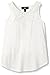 Amy Byer Girls' Big Sleevless Knit Fringe Racerback Top