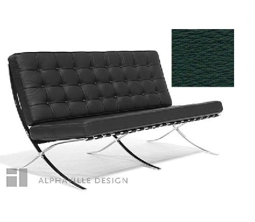 Alphaville Design SL-EXPO-2-MI-K Exposition Loveseat - Black