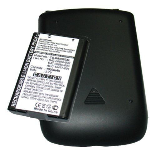 Bluetrade Akku doppelte Kapazit&auml;t (1900mAh) mit Abdeckung f&uuml;r BlackBerry 8520 Preisvergleich