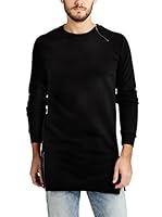 Mavi Jersey Zip Detailed (Negro)