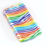 Blackberry Storm II 9550 Crystal Case Rainbow Zebra (Verizon)