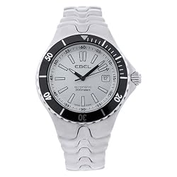 Ebel Men's 1215462 Sportwave Diver White Dial Watch