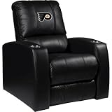 Home Theater Recliner with NHL Philadelphia Flyers Panel