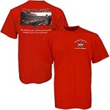 Nebraska Cornhuskers Scarlet Stadium T-shirt