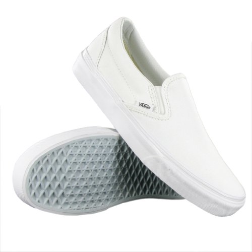 Vans Classic Slip On White Mens Trainers Size 11 UK