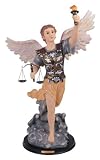 24 Inch Archangel Uriel With Glass Eyes Holy Figurine Religious Decor