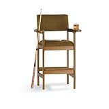 Dirty Oak Stain Game Chairs / Pool Cue Billiards Barstool Spectator Chairs