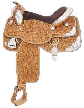 Silver Royal Premier Contender Saddle
