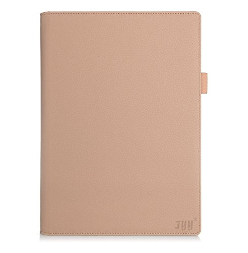 Lenovo Yoga Tablet 2 10 inch(Android Version Only) Case Cover, FYY Premium Detachable PU Leather Case Stand Cover with Velcro Hand Strap and Card Slots for Lenovo Yoga Tablet 2 10 Inch(Android Version Only) Gold (With Auto Wake/Sleep)