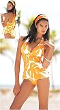 Halter tankini by Tara Grinna by 