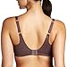 Lilyette Women's Enchantment 3-Section Unlined Minimizer Underwire Bra, Rum Raisin/Rose Creme, 34D