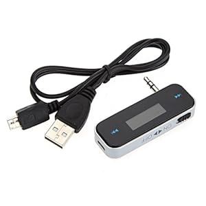 3.5mm In-car Wireless Fm Transmitter for iPhone 4S 5 iPod Touch Galaxy S2 S3 HTC Galaxy LG MP3