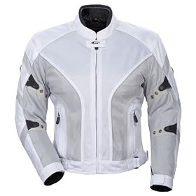 Tourmaster Cortech LRX Air Womens Motorcycle Jacket White M