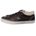 Lacoste Sahira Low FUR SPW LTH Schuh Dunkelbraun