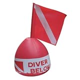 IST Inflatable Signal Buoy with Dive Flag