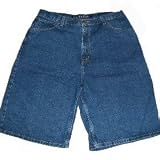 Men's Nautica Shorts Blue Denim Size 38 Easy Fit