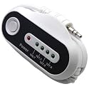 4 Channel Car Audio FM Transmitter - for iPod-Creative Zen-Sony Walkman-Philips-Rio-MP3/MP4 Player (White)