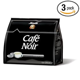 Senseo Cafe Noir Coffee Pods, 18-Count, 4.41-Ounce Packages (Pack of 3)