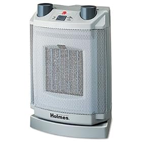 Click here to buy New-Holmes HCH4077UM - Oscillating Ceramic Heater, 8 x 6-3 4 x 11, Light Cold Gray -... by Holmes.