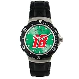 J. J. YELEY #18 Beautiful Water Resistant NASCAR "Agent Series" WATCH with Velcro Band