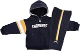 San Diego Chargers Toddler Full Zip Hooded Jacket and Pant Set - 3T