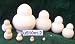 Toys : Plain Blank Unpainted Russian Nesting Doll *Paint yourself. Surprise your guests 10 pc / 2 in / baby doll 1 mm #u-510m