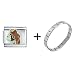 boxer32 - Boxer Jewelry Italian Charm Bracelet Gift Center