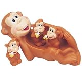 Monkey Family Bath Toy - Floating Fun!