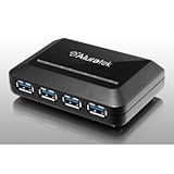 Aluratek 4-Port USB 3.0 SuperSpeed Hub (AUH0304F)