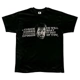  : Chuck Norris - Chuck's Opinion T-Shirt