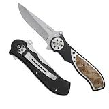 Woodsmen Spring Assisted Pocket Knife - Tan