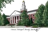 Tennessee Technological University Lithograph 14x10 Unframed Lithograph