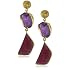 pink pageant earrings Zariin Th