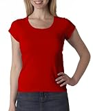 Ladies' Short Sleeve Scoop-Neck T-Shirt