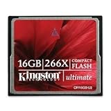 Kingston Ultimate 16 GB 266x CompactFlash Memory Card CF/16GB-U2