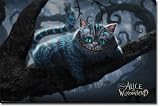 Alice in Wonderland Movie (Cheshire Cat) Poster Print