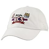 New Era Ohio State Buckeyes vs. LSU Tigers 2008 BCS National Championship White Ladies Dueling Hat