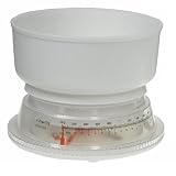 Küchenwaage Waage inkl. Schale bis 2,2 kg weiss