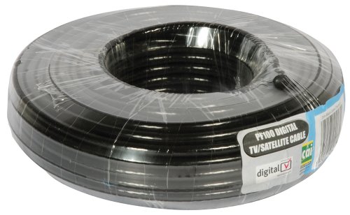 Philex 27636R25 - PF100 Black Digital Satellite/TV Cable - 25 Metres