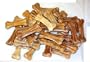 35 pcs of 4-1/2" Pressed Rawhide Bones