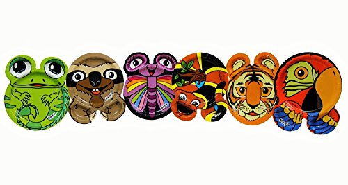 Hefty Zoo Plates-20 ct, 7.375 inch (Pack of 2) (Discontinued by Manufacturer)